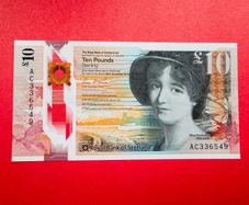 Scotland  10 Pounds  2016   Pick 371a. UNC  Polymer / Plastic .