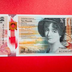Scotland  10 Pounds  2016   Pick 371a. UNC  Polymer / Plastic .