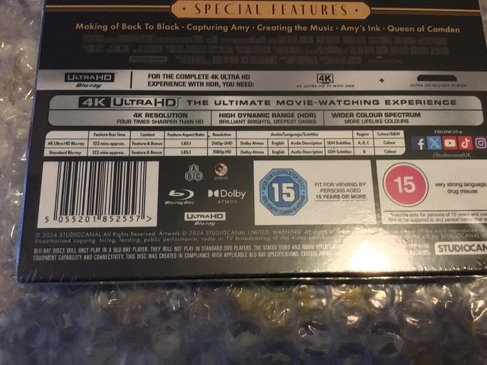 Back to Black (Steelbook) 4K UHD + Blu-Ray