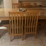 Solid Oak Table And 6 Chairs. Image 3