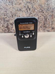 Pure Pocket Dab 1500 Radio Portable Pocket Dab Fm