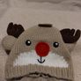 Reindeer Warm Lined Hat And Mittens Set, New Image 3