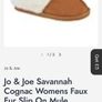 Jo and joe faux fur slippers Image 6