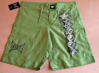 Tapout Sports Shorts Lime Green Medium