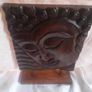 Solid  Wood Buddha. Image 3