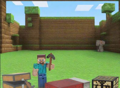 Minecraft Overworld Core Player Survival Pack Steve Action Figure