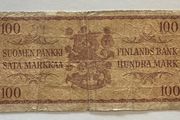 Finland 100 Mark 1957 Banknote
