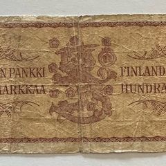 Finland 100 Mark 1957 Banknote