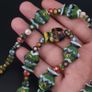 Vintage Venetian Style Fish Desgin & Mix Eyes Glass Beads Necklace Image 8