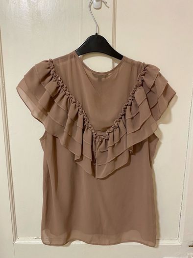 ASOS ruffle blouse