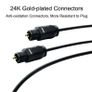2m Toslink Optical Cable Surround Sound Fibre Optic Digital Audio S/PDIF SDIF Image 4