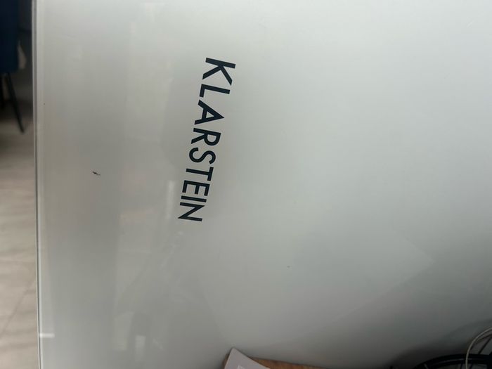 Klarstein fan with light 3 of them hang out of ceiling
