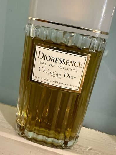 CHRISTIAN DIOR Vintage 1960's Rare Dioressence Eau De Toilette Spray 100ml!
