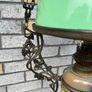 Antique Hanging Oil Lamp Image 8
