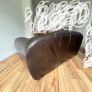 two-seater leather sofa Image 5
