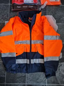 Hi Viz Work Jacket
