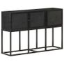 Sideboard 115x30x76 cm Solid Mango Wood Image 2