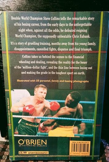 1995. Steve Collins. Celtic Warrior.