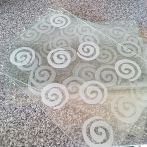 4 Glass Placemats