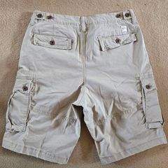 American Eagle 34" Cargo Shorts [Brand New][Khaki, Jade, Washed Black, [Toasted Almond SOLD]