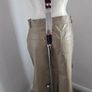 New with tag. Nina Murati PU Khaki/Beige Pencil Skirt.  Size M. Fits 8-10 Image 4