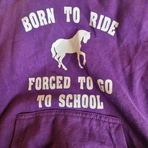 Purple Hoodie age 9 to 11