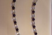 Amethyst, Citrine &amp; Quartz necklace