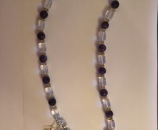 Amethyst, Citrine & Quartz necklace