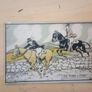 Rzadka rycina Cluna Studio Dublin nr 19 "The Point-to-Point" - M. O'Keefe (ok. 1925-1940) Image 8