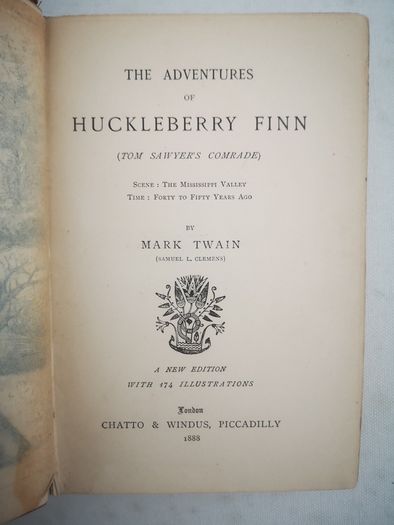 1888 Huckleberry Finn