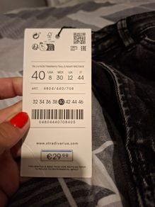 ladies stradivarius flare leg jeans