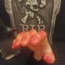 Halloween decorations Tombstone zombie hands battery operated Image 8