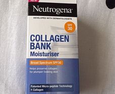 neutrogena collagen bank face moisturizer broad spectrum spf 30