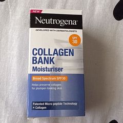 neutrogena collagen bank face moisturizer broad spectrum spf 30