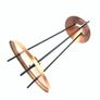 Mid Century copper candle holder Image 5