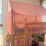 Mezzanine Kids Bed with mattress and canvas covers - like new Image 6