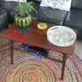 Fabulous Mid-Century Modern, 50s Style, Retro Compact-Sized Coffee Table with Slatted Magazine/Book Shelf Image 7