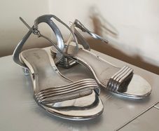 Silver Sandals Aldo