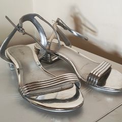 Silver Sandals Aldo