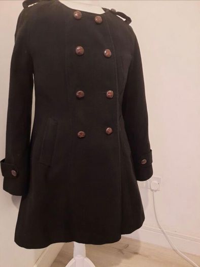 Black coat size 12