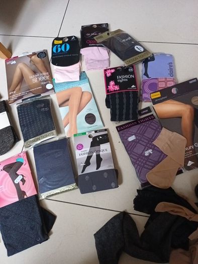 Selection  Of    Tights.  S - One -Size  Medium, Large  & Small.  B.N.W.T