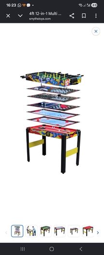 multi game table from smyths