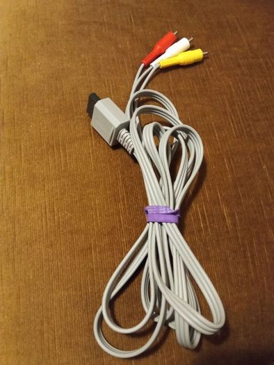 Nintendo Wii AV video cable