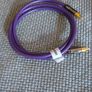 QED Performance Digital Audio Coaxial Cable (75 Ohm) - 1m Purple Image 2