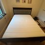 King bed with mattrass Image 2