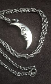 Silver Moon Pendant