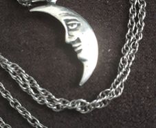 Silver Moon Pendant
