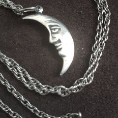 Silver Moon Pendant