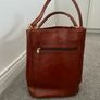Genuine leather vintage bag. Image 4