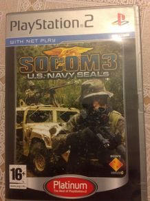 Socom3 U.S. Navy Seals. PS2 game.